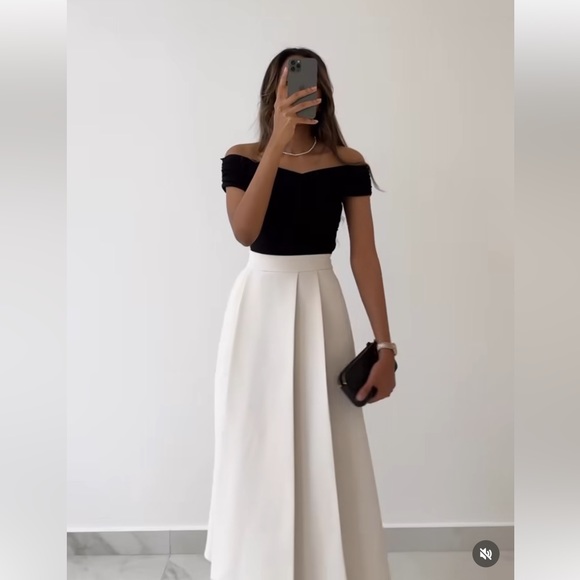 ZARA RUCHED WRAP BODYSUIT - Picture 2 of 5